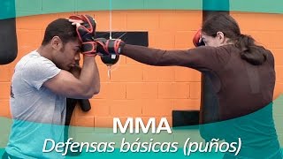 MMA ARTES MARCIALES MIXTAS 4  Defensas básicas ataques de puños [upl. by An374]