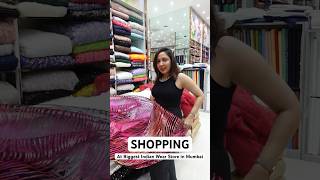 Check out this amazing Indian Wear amp Fabric store in Mumbai shorts TirumalaDesigners [upl. by Akeme]