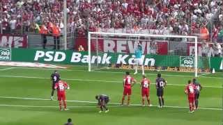 Podolskis 1 Tor gegen Köln  1 FC Köln vs Arsenal London HD [upl. by Haile]