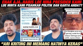 ENAK AJA LOE HABIS HINA JOKOWILOE MAU BILANG PISAHKAN PANDANGAN POLITIK DENGAN KARYA FILM LOE [upl. by Nathaniel]