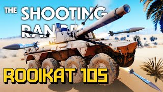 THE SHOOTING RANGE 201 Rooikat 105  War Thunder [upl. by Domenic997]