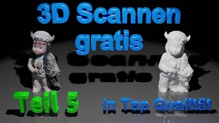 3D Scannen mit 3DF Zephyr 3D Scans bearbeiten mit Blender [upl. by Iv]