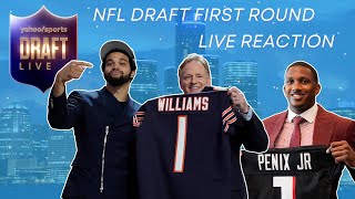 2024 NFL Draft First Round Reaction to Every Pick and Trade  Yahoo Sports [upl. by Severson]