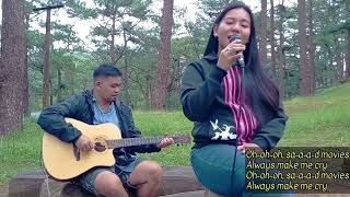 Sad Movies by Sue Thompson  Acoustic Cover  Selina Joycee amp Elexir [upl. by Naelopan621]