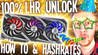 100 LHR unlock WITHOUT Nicehash in NBminer ETH hashrate for 30603060 Ti30703070 Ti30803080 Ti [upl. by Ymot344]