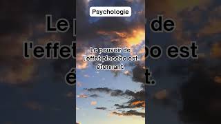 psychologie effet placebo [upl. by Glinys]