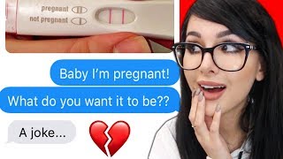 FUNNIEST PREGNANCY TEXTS FAILS [upl. by Adnilra]