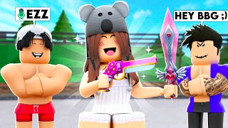 THE BEST OF DESTROYING TEAMERS 2023Roblox Murder Mystery 2 [upl. by Fredra106]