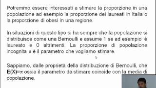 Statistica medica  Stima puntuale della varianza e della proporzione [upl. by Valida]