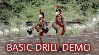 Basic Drill  Demo  PUC NCC [upl. by Garnes]