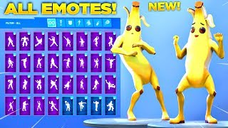 NEW PEELY SKIN SHOWCASE WITH ALL FORTNITE DANCES amp NEW EMOTES Fortnite Season 8 Skin [upl. by Nae978]