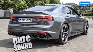 2018 Audi RS5 450hp  pure SOUND 60FPS [upl. by Enautna]