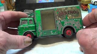 RESTORATION OF A DINKY TOYS BEDFORD TK CASTROL VAN [upl. by Sesom445]