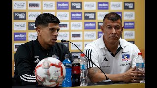 Conferencia Esteban Pavez y Jorge Almirón previo a la Supercopa 🏆 [upl. by Neeluj826]