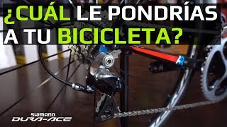 Diferencias en los grupos de las bicicletas [upl. by Mandelbaum]