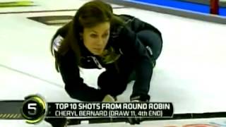 Top 10 Curling Shots  Roar of the Rings [upl. by Anastasio843]