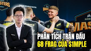 Phân Tích Trận Đấu 68 Frag Của s1mple Tại FPL [upl. by Naujit]