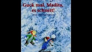 Astrid Lindgren Guck mal Madita es schneit  Bilderbuch Lesung Kinder Buch Hörbuch Weihnachten [upl. by Flemings]