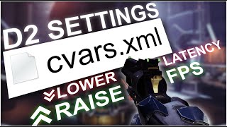 🔧 DESTINY 2 Ultimate Settings Guide for High Frames and Low Latency 🖱️🎮👍 [upl. by Petie]