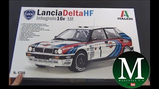 LANCIA DELTA HF INTEGRALE 16V Italeri 112 [upl. by Halil193]