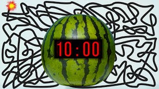 10 Minute Timer Bomb WATERMELON 🍉 [upl. by Ardnoet]