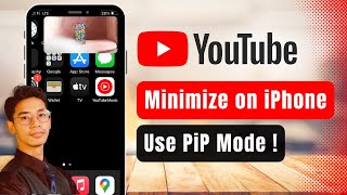 How to Minimize YouTube on iPhone [upl. by Varien949]