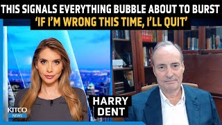 Everything Bubble to Finally Burst Watch These 2 Signs Confirming Huge Crash Has Begun – Harry Dent [upl. by Burty]