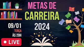 Live com LeandroVSilva METAS de CARREIRA LITERÁRIA para 2024 [upl. by Frieda]