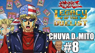 YUGIOH Legacy of The Duelist  CLÁSSICO 8  TÁ CHOVENDO MITOOO [upl. by Adnauqahs683]