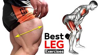 12 BEST LEG EXERCISES TO GET WIDE THIGH WORKOUT 🎯 [upl. by Afihtan]