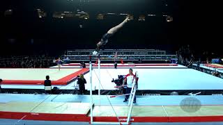 NEKRASOVA Marina AZE  2017 Artistic Worlds Montréal CAN  Qualifications Uneven Bars [upl. by Neelya]