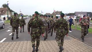 Chant des commandos lors de la cérémonie de tradition de lécole des fusiliers marins [upl. by Siger821]