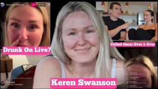 Keren Swansons WEIRD IG Live With Oscar Morales amp Addie [upl. by Croom814]