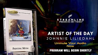 Johnnie Liliedahl “Painting Metal” FREE LESSON VIEWING [upl. by Zetram]