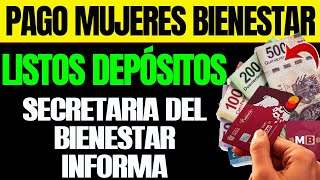 FECHA PAGO MUJERES CON BIENESTAR [upl. by Norehc]