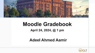 Moodle Gradebook [upl. by Marozik]