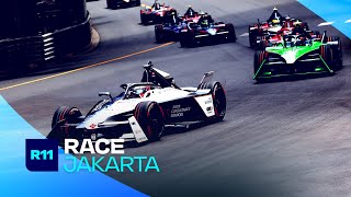 2023 Gulavit Jakarta EPrix  Round 11  Race [upl. by Jordison]