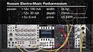 Rossum Panharmonium 12 explained [upl. by Annat]