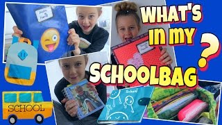 WHATS IN MY SCHOOLBAG 🎒Back to school  coole Mädchen Ratgeber [upl. by Enyrb]