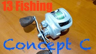 13 Fishing Concept C Baitcast Review [upl. by Birmingham315]