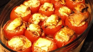 Gefüllte Tomaten gefüllte mit Hackfleisch mit Käse gratiniert [upl. by Vipul608]