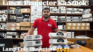 Laser Projectors Ka Stock Agya  Lamp Free Projector 😱😱  Hafeez Centre Lahore [upl. by Kcered]