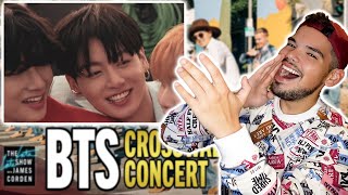 BTS Performs a Concert in the Crosswalk  REACTION [upl. by Llertniuq]