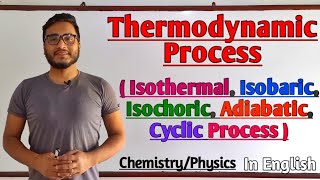 Isobaric Process Thermodynamics  Work amp Heat Energy Molar Heat Capacity amp Internal Energy [upl. by Salohcin]