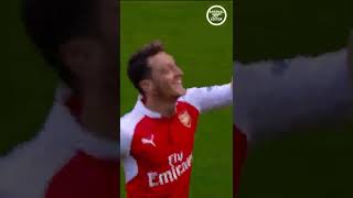 Mesut Ozil goal against Manchester United  Arsenal FC [upl. by Lodi]