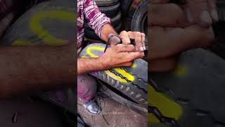 Old Tire Manual Retreading With Amazing Skills  Restoration old Tires [upl. by Yentterb740]