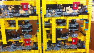 Babbage Difference Engine made with LEGO [upl. by Llehcam441]