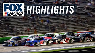 NASCAR Camping World Truck Series at Texas  NASCAR ON FOX HIGHLIGHTS [upl. by Edmee]