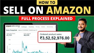 How to Sell on Amazon  Full Process Explained in Hindi  Social Seller Academy [upl. by Nemzzaj768]