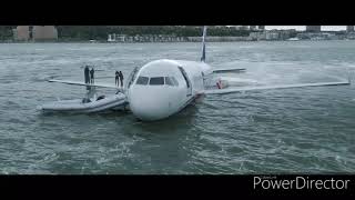 US Airways Flight 1549  Ditching Animation [upl. by Wharton]